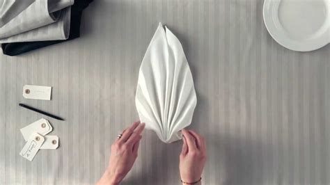 Vika servetter - 5 tips på enkel servettvikning: folk o folk